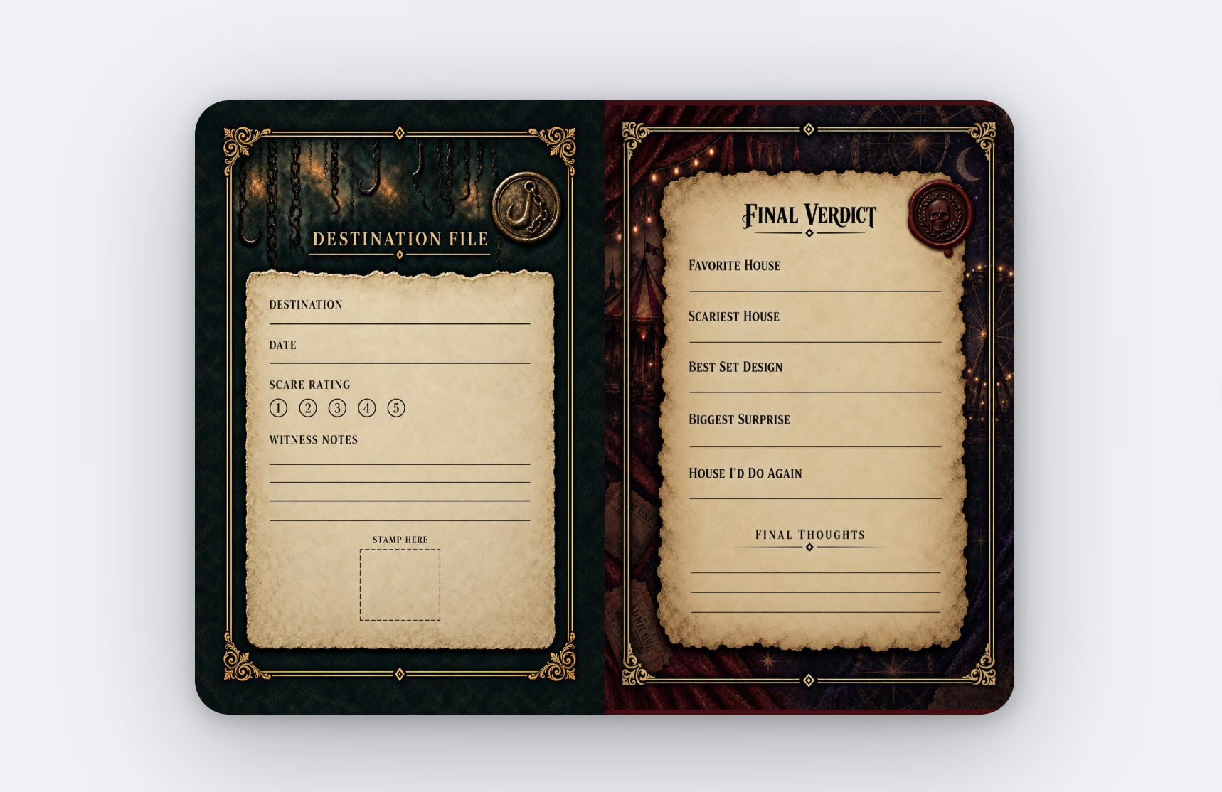 Passport page spread 6 of 6: Hellraiser | Final Verdict
